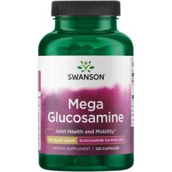 Swanson Mega Glucosamine 750mg Capsules 120
