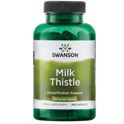 Swanson Milk Thistle 500mg Capsules 100