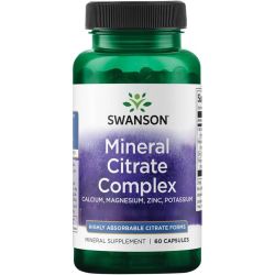 Swanson Mineral Citrate Complex Capsules 60