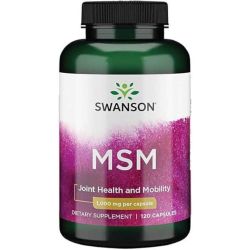 Swanson MSM 1000mg Capsules 120