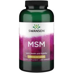 Swanson MSM 1000mg Capsules 240
