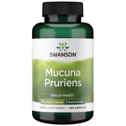 Swanson Mucuna Pruriens 350mg Capsules 200