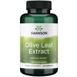 Swanson Olive Leaf Extract 500mg Capsules 60