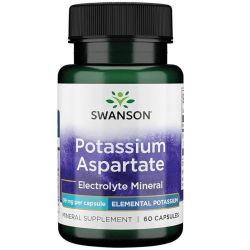 Swanson Potassium Aspartate 99mg Capsules 60
