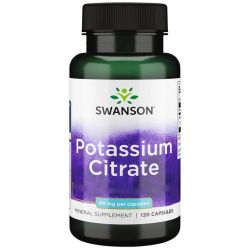 Swanson Potassium Citrate 99mg Capsules 120
