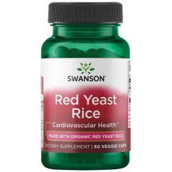 Swanson Red Yeast Rice 600mg Capsules 60
