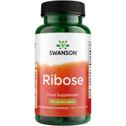 Swanson Ribose 750mg Capsules 60