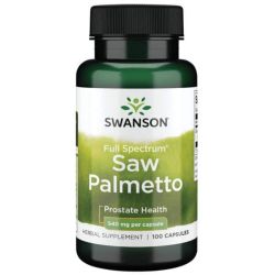 Swanson Saw Palmetto 540mg Capsules 100