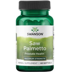 Swanson Saw Palmetto Maximum Strength Softgels 60