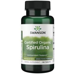 Swanson Spirulina Tablets 180