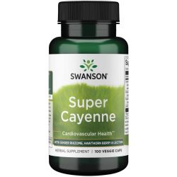 Swanson Super Cayenne Capsules 100