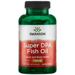Swanson Super DPA Fish Oil Softgels 60