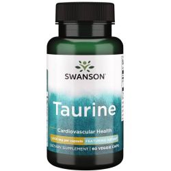 Swanson Taurine 1000mg Capsules 60