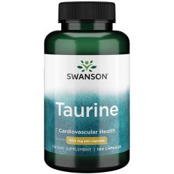 Swanson Taurine 500mg Capsules 100