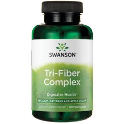 Swanson Tri-Fiber Complex Capsules 100