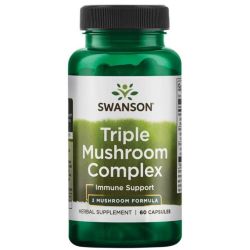 Swanson Triple Mushroom Complex Capsules 60