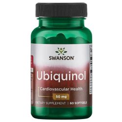 Swanson Ubiquinol 50mg Softgels 60