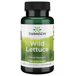 Swanson Wild Lettuce 450mg Capsules 60