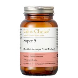 Udo's Choice Super 5 Microbiotics Lozenges
