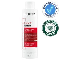 Vichy Dercos Energising Shampoo 200ml recommended by dermatologists