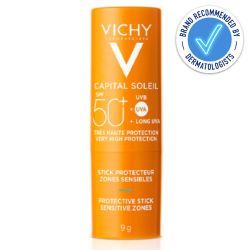 Vichy Ideal Soleil UVA Stick SPF50+ 9g recommended by dermatologists