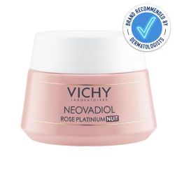 Vichy Neovadiol Rose Platinum Night Cream 50ml recommended by dermatologists