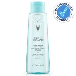 Vichy Purete Thermale Perfecting Toner 200ml recommended by dermatologists