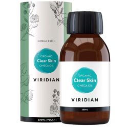 Viridian 100% Organic Clear Skin Omega Oil 200ml