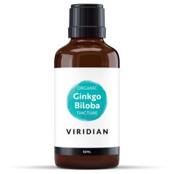 Viridian 100% Organic Ginkgo Biloba Tincture 50ml