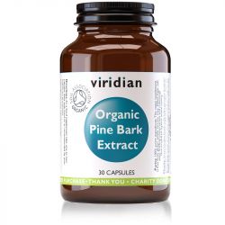 Viridian Organic High Potency Pine Bark Extract 100mg Caps 30