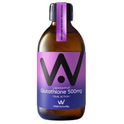 Well Actually Reduced L-Glutathione 500mg Blueberry 300ml