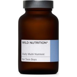 Wild Nutrition Teenboy Food-Grown Daily Multi Nutrient Vegicaps