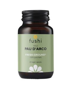 Fushi Wellbeing Wild Crafted Pau D'Arco Bark Veg Caps 60