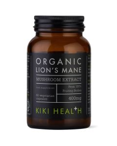 Kiki Health Organic Lion's Mane Mushroom Extract Vegicaps 60