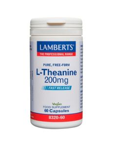 Lamberts L-Theanine 200mg Capsules 60