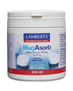 Lamberts MagAsorb 150mg Tablets 180