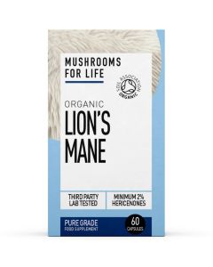 Mushrooms for Life Organic Lion's Mane Capsules 60