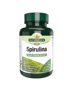 Nature's Aid Spirulina 500mg Capsules 90