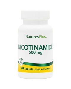 NaturesPlus Niacinamide 500mg Tablets 90