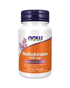 NOW Foods Nattokinase 100mg Capsules 60