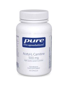 Pure Encapsulations Acetyl-L-Carnitine 500mg Capsules 60