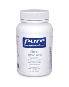 Pure Encapsulations Alpha Lipoic Acid 600mg Capsules 60