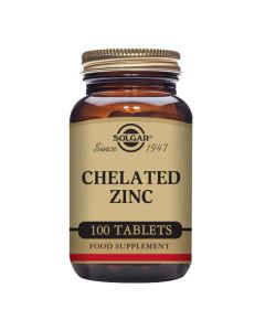 Solgar Chelated Zinc Tablets 100