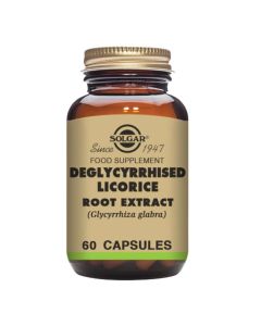 Solgar Deglycyrrhised Licorice Root Extract Vegicaps 6