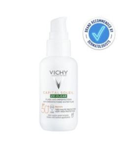 Vichy Capital Soleil UV-Clear Anti-Imperfection Water Fluid 40ml recommended by a dermatologist