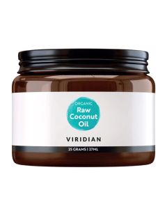 Viridian 100% Organic Raw Coconut Oil 25ml