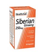 HealthAid Siberian Ginseng 250mg Capsules 30