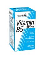 HealthAid Vitamin B5 690mg Tablets 30