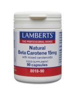 Lamberts Natural Beta Carotene 15mg Capsules 90