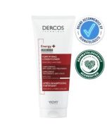 Vichy Dercos Energising Fortifying Conditioner 200ml recommended by dermatologists